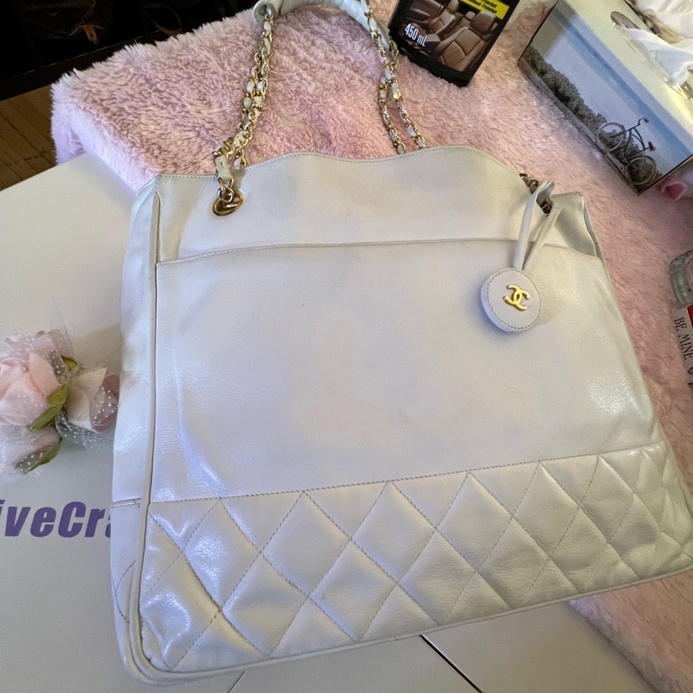 Vintage Chanel tote